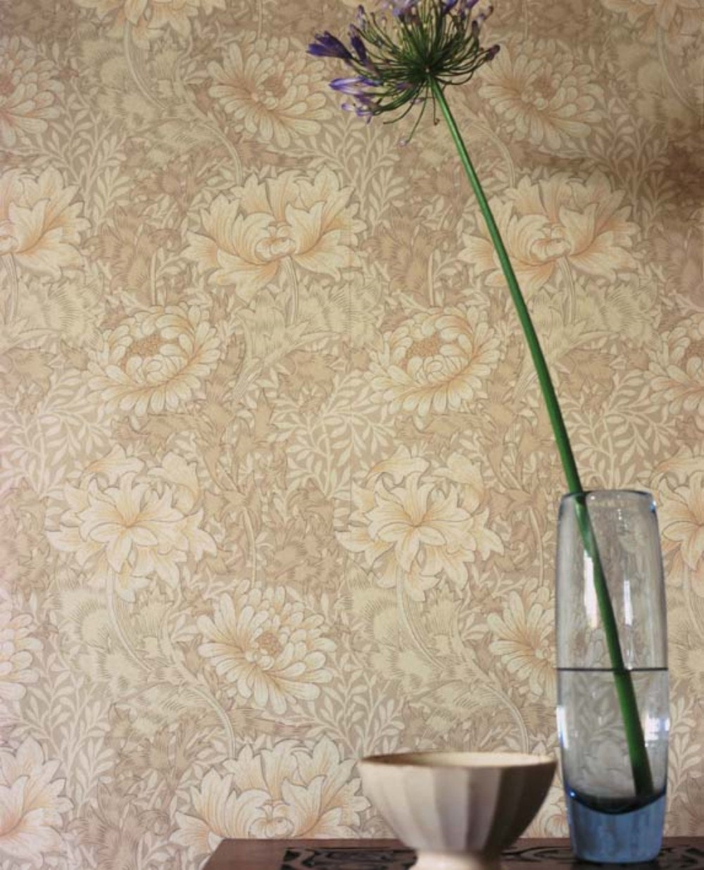 【ウィリアム・モリス】壁紙　Chrysanthemum 216860 / WM7612-3（クリサンセマム）　MA1-WM7612-3