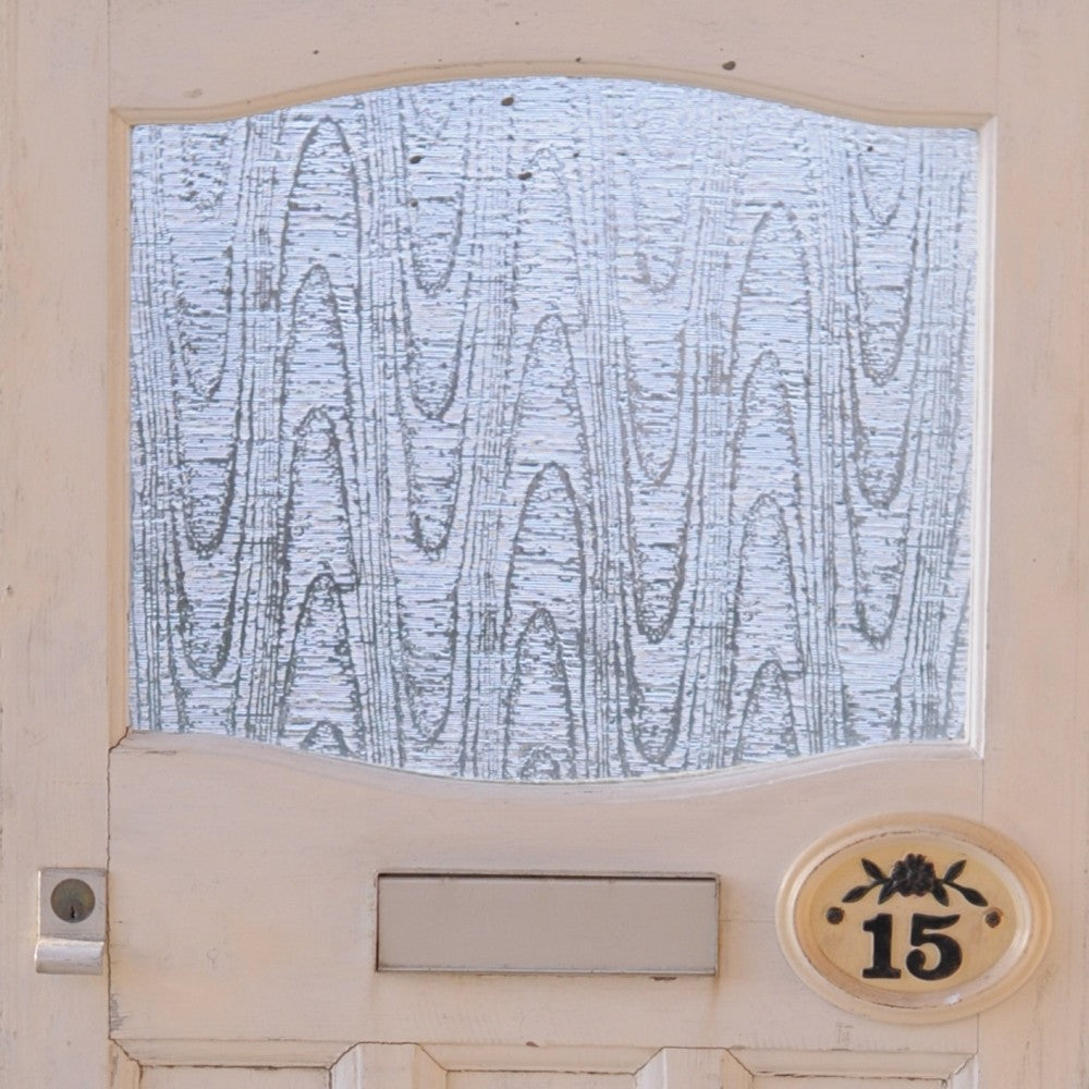 愛らしいルームナンバーがポイント♪　波のような磨りガラスの英国アンティークドア　VC81-168